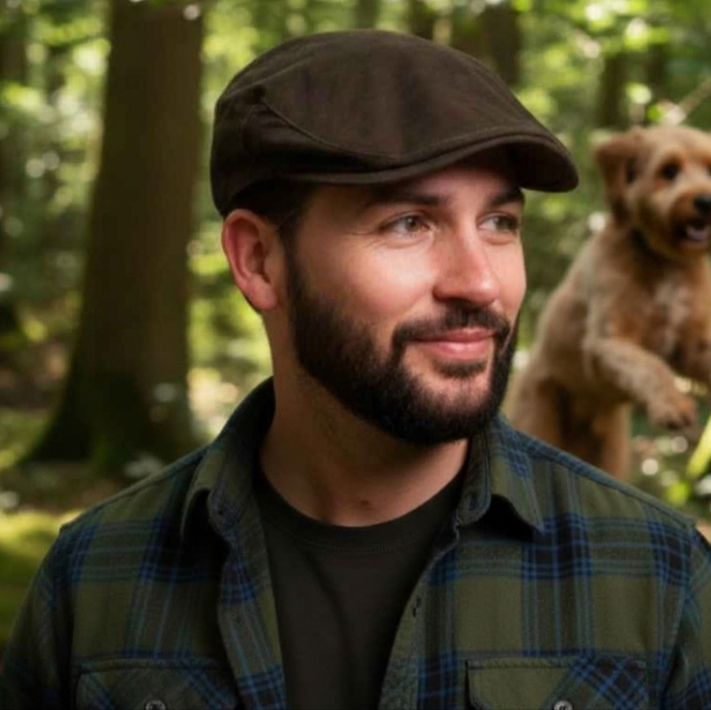 JACK PYKE of England 🇬🇧 Ashcombe Flat Cap Waterproof 🆕 Country Brown 60cm